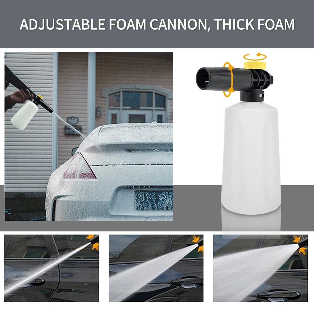 Pressure Washer 750ML Snow Foam Generator Lance Foam Cannon For AR Nilfisk Karcher Lavor STIHL Huter Interskol Elitech Bosh pressure washer