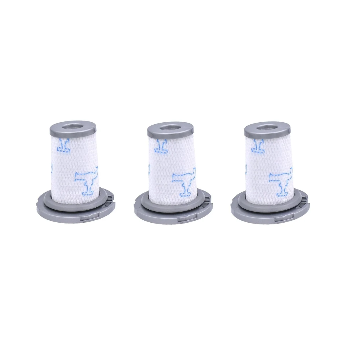 

3 шт., моющиеся фильтры HEPA для пылесосов XForce Flex 8,60