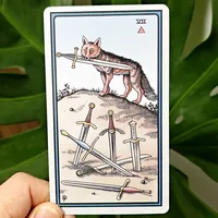 The Alchemical Tarot Renewed 6th Editiona 12*7cm 80-card Tarot Deck Links Between Alchemical Symbolism and Traditional Imagery 2