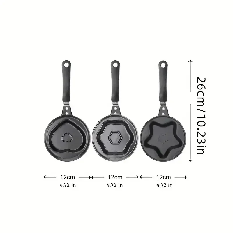 Mini Breakfast Egg Frying Pot Pig-Shaped Cartoon Frying Pot Non-stick Pancakes Omelette Pans Of Cute Shapes Kitchen Tools