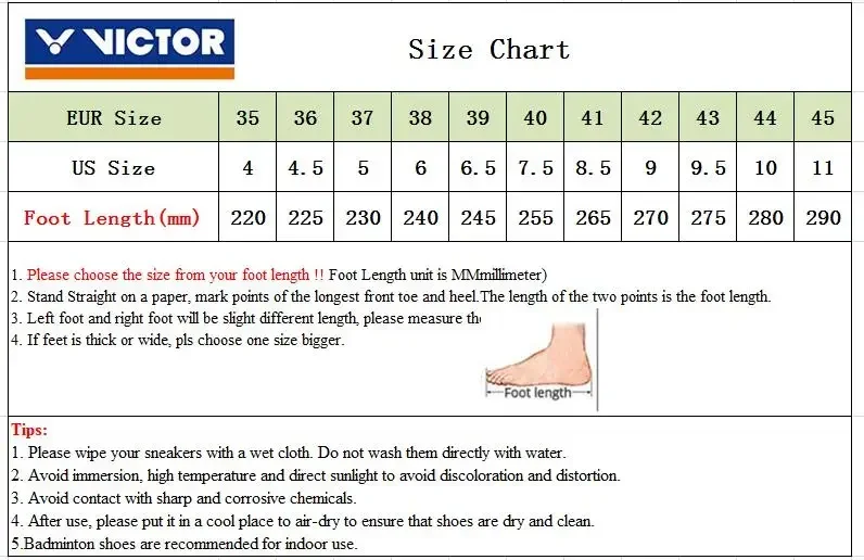 Badminton Shoes New Victor A230 Badminton Shoes U3.0 Wide Last A171 Men's and Women's sneaker Lightweight Anti-skid