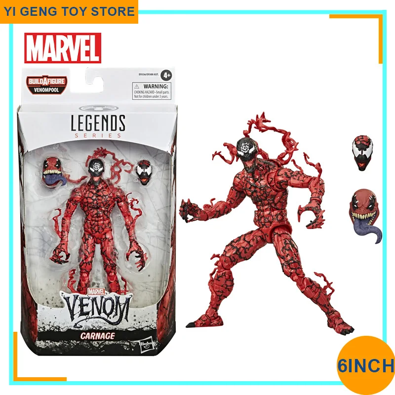 

Original Marvel Legends Series Venom Carnage Venompool Baf Action Figure 6 Inch Collection Model Doll Toys Kids Christmas Gifts