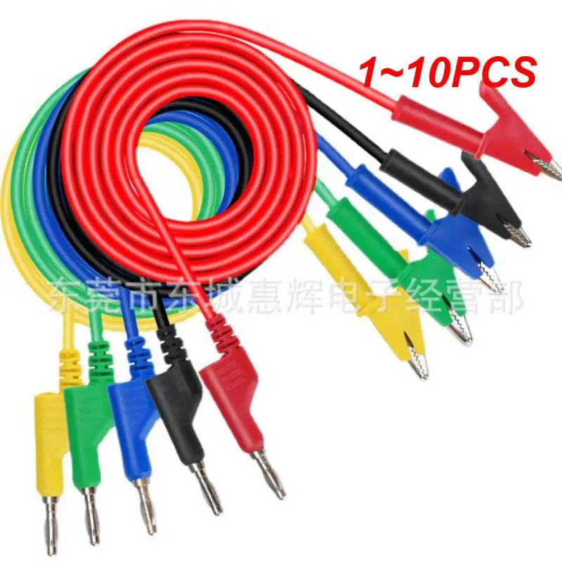 

1~10PCS Cleqee Multimeter Test Leads Kit Safety Piercing Probe 4mm Banana Plug Stainless Needle Alligator Clips Automotive Tool