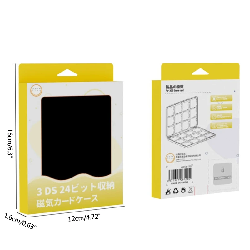 Cartões Jogo Portáteis 24 em Capa Silicone à Prova Choque para Caixa Armazenamento para Console 3ds Cartão - Image 2
