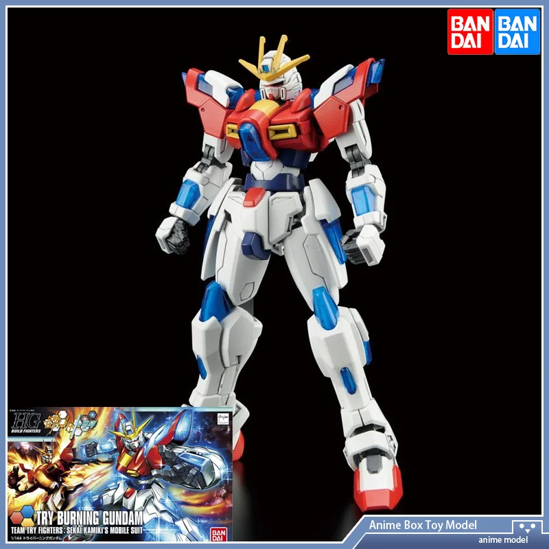 

[In Stock] Bandai HGBF 28 HGBF TRY BURING GUNDAM Gundam Assembly model