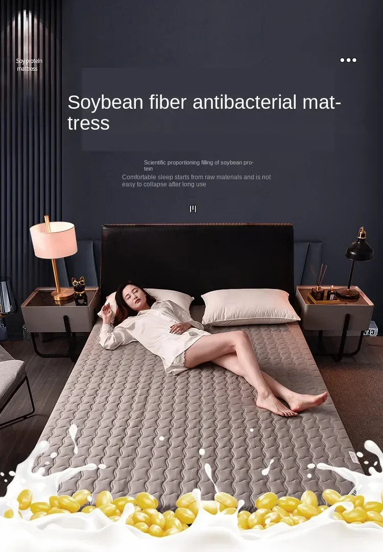 Description Picture 2 of itemFolding Latex Tatami Mattress for Adult Children's Beds Single Mattress Topper Bed Cushion Home Bedroom Furniture Bed Cushion