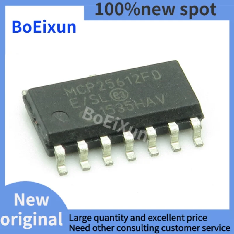 

1-10 PCS MCP25612FD-E/SL SMD SOP-14 MCP25612 Driver And Transceiver Chip Brand New Original In Stock