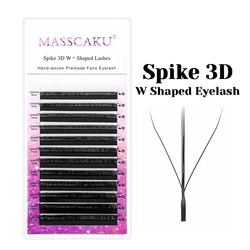 Enhanced Bloom Volume Fans Eyelash Extensions - Natural & Soft - MIX (Spike 3D W Eyelash)