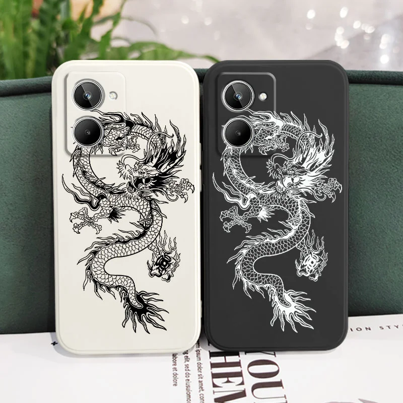 Dragon Groaned Liquid Silicone Phone Case