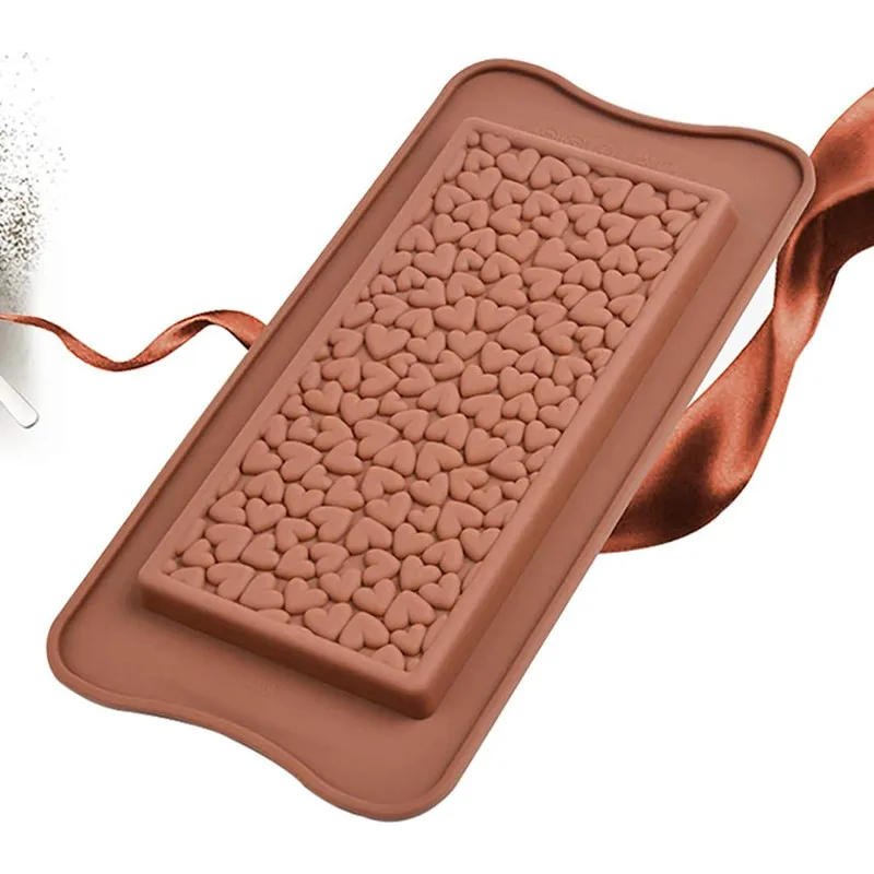 Silicone Break-Apart Chocolate and Energy Bar Mold