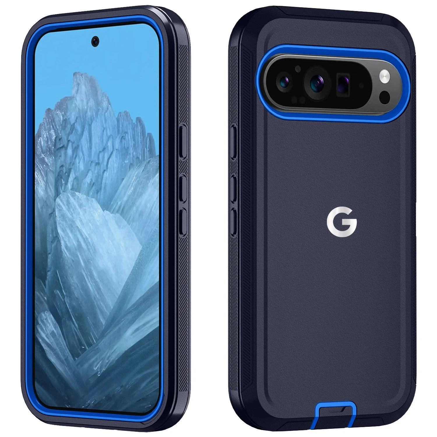 Heavy Duty Armor Shockproof Case with Wireless Charging Compatibility and Anti-Drop Protection