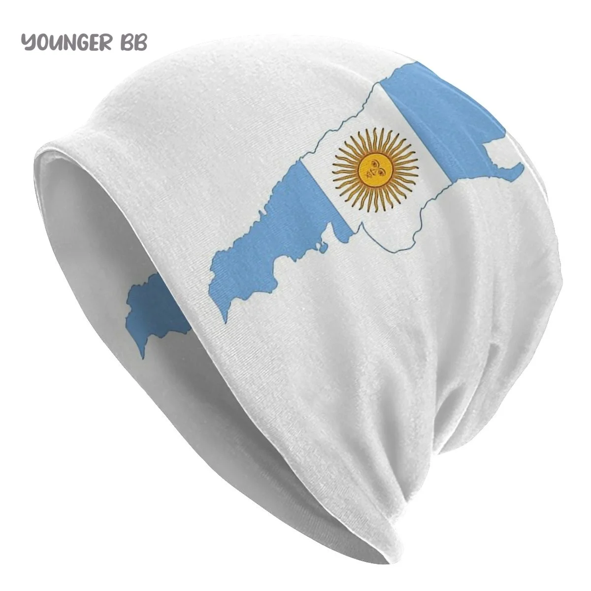 

Flag of Argentina Caps Vintage Street Skullies Beanies Hat Adult Men's Knit Hat Men Women Female Winter Warm Elastic Bonnet