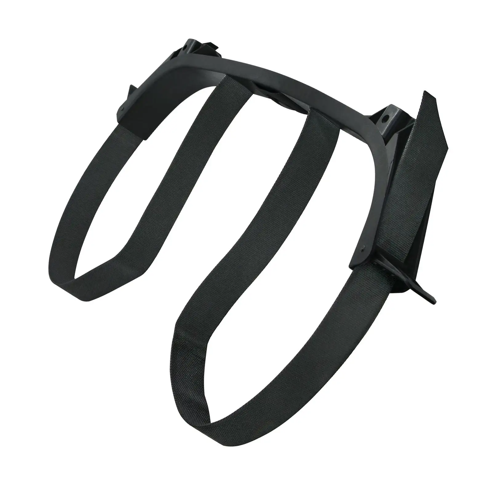 1x Golf Bag Holder Attachment Easy to Use Black Sturdy Belt 600D Oxford