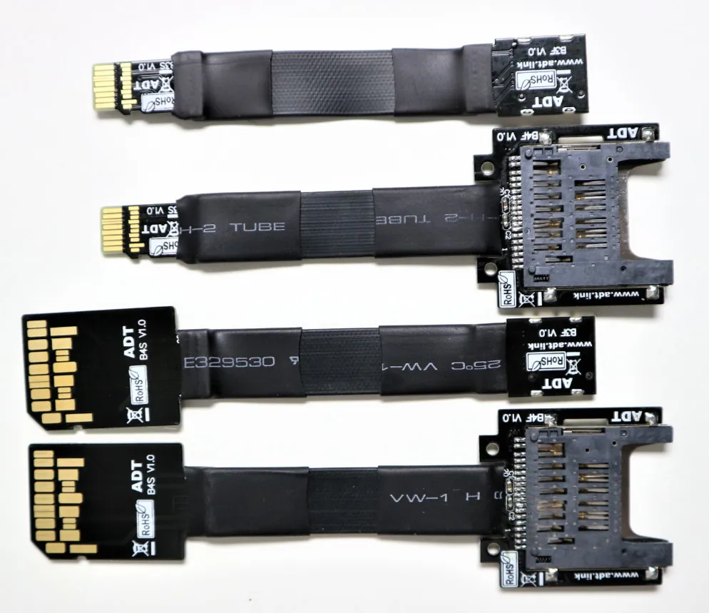 Xiwai 2 pz TF Micro SD Extender Maschio per Presa Scheda SD Adattatore di Estensione PCBA SD/SDHC/SDXC UHS-III UHS-3 UHS-2