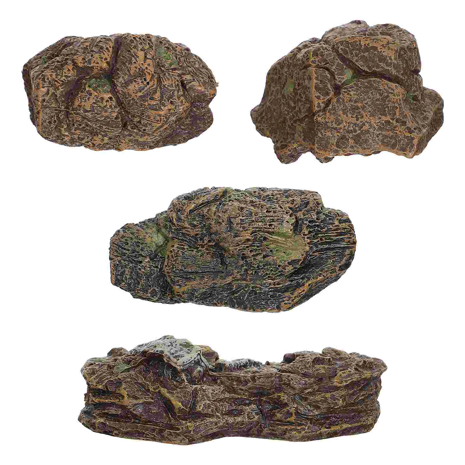 

Simulation Premium Miniature Fake Sand Table Stones Stone Crafts Stones Models Sand Table Micro Landscape Stone Ornaments
