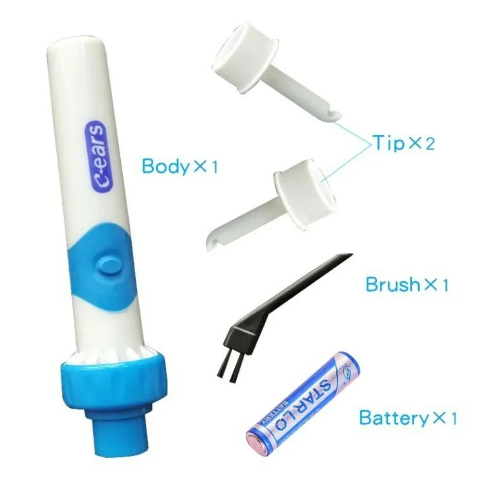 Electric Earpick for Children and Adults Earwax Ear Cleaner Children Wax Remover Ear Care Clean