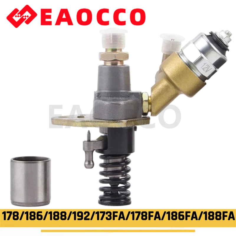 Kit De Piston Complet Pour Moteur 186FA - Piston 86 Mm, Broche, Circlips, Segments - Pièces De Rechange Refroidies à Air