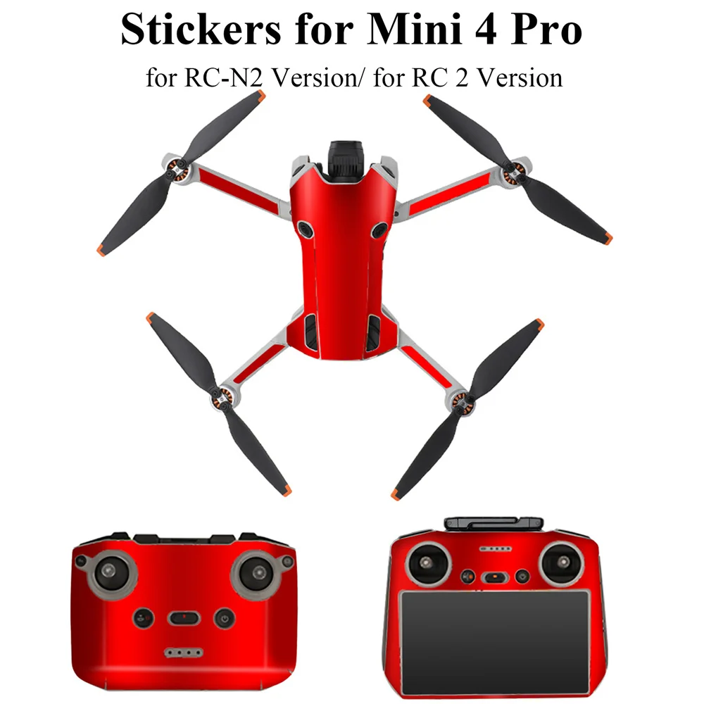 Skin For DJI Mini 4 Pro Drone Waterproof Stickers Camera Drone Decals RC 2 Accessories For mini 4 pro