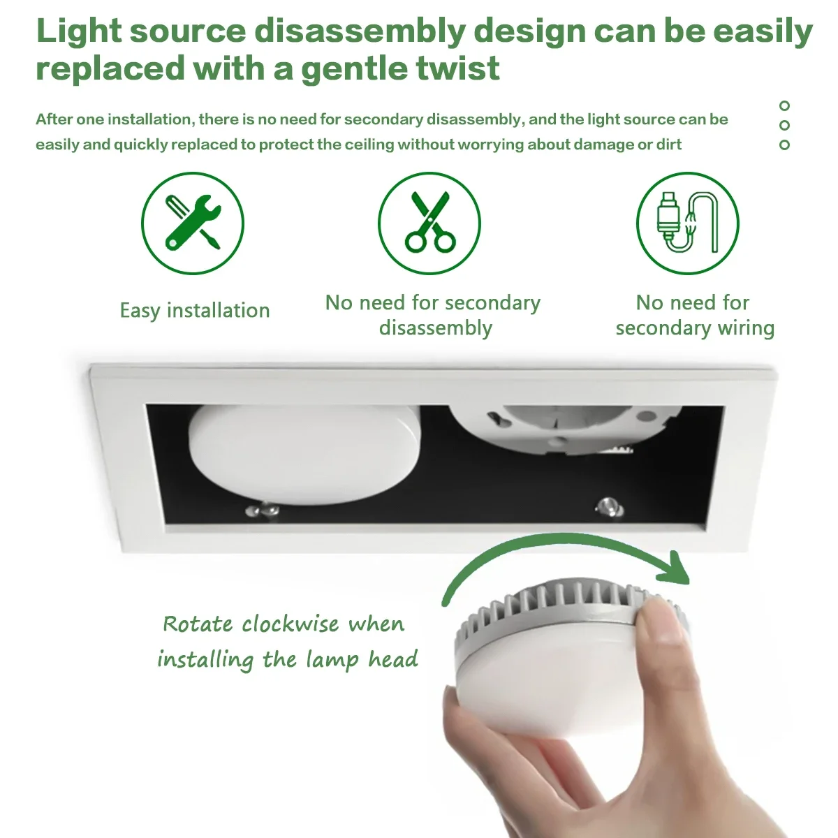 8개입 5W 7W 9W 15W GX53 LED 전구 AC100-240V 무광 퍽 따뜻한 조명 3000K 4000K 6000K 반사판 60W 상당 개조 부품