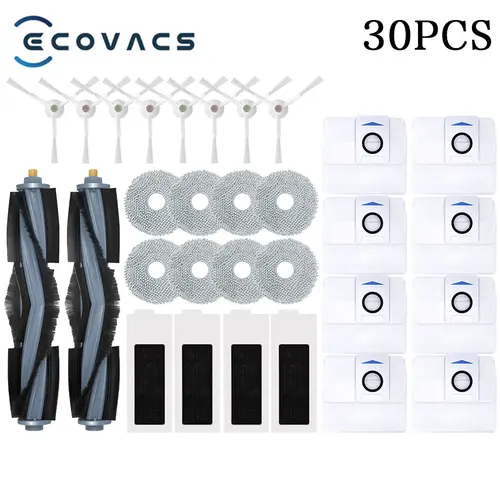 Ecovacs Deebot T20 OMNI/T20/T20e/T20 Pro Accessories Main Side Brush Mop Cloth HEPA Filter Dust Bag Replacement Spare Parts - Image 11