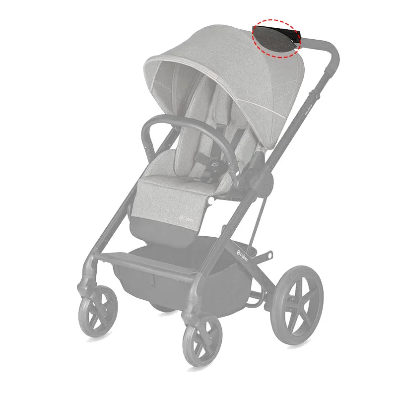 Borsa Organizer Per Passeggino Lässig - Borsa A Tracolla Con Ganci | Porta Oggetti Per Carrozzina | Nero - Foto 2