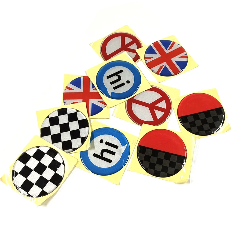 For Car Front Grill Emblem Badge Logo Decal Replace Sticker Diameter 7