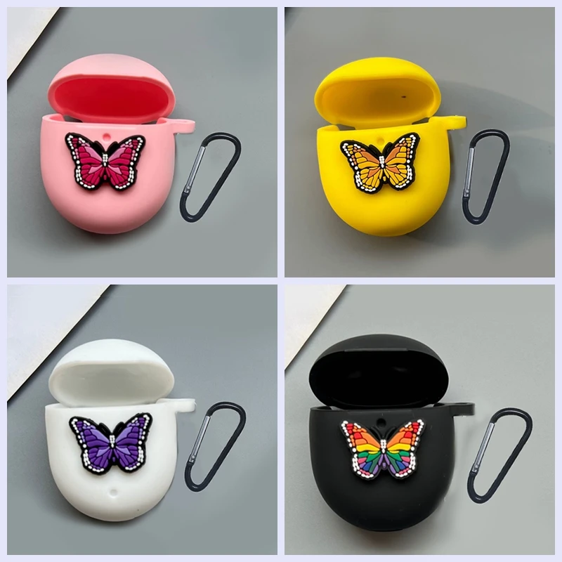 Per Bose Quietcomfort Earbuds Ii Case Cute Cartoon Silicone Protect Cover Per Auricolari Per Bose Earbuds 2 Cover Hearphone Box