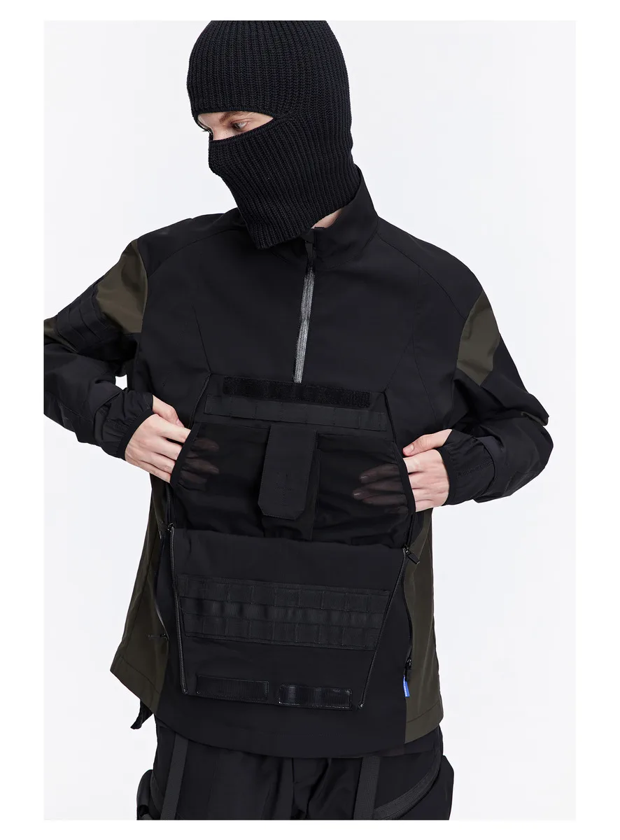 Reindee Lusion 22FW 0188 Urban Function Waterproof jumper dwr coating hidden molle quick disassembly  techwear gorpcore