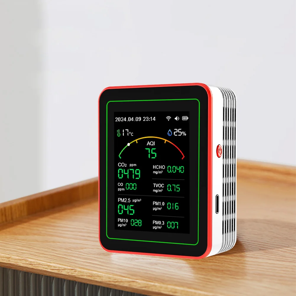 Portable Air Quality Tester with App Control