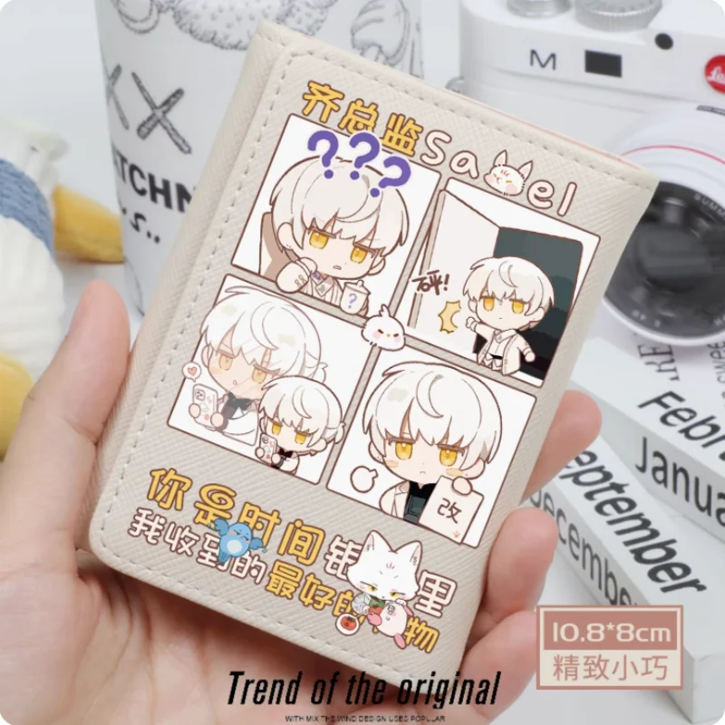Anime Light and Night Sariel  Fashion Wallets PU Purse Card Holder Hasp Money Bag Cosplay Gift B675