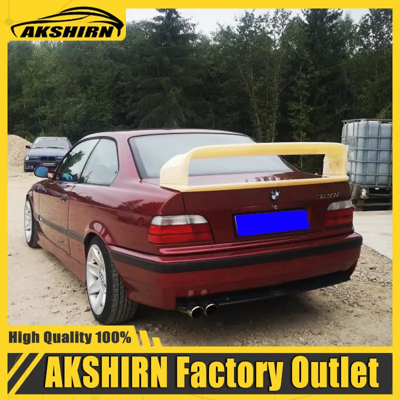 

Rear Trunk Lid Boot Car Tuning Wing Spoiler For BMW E36 M3 GT Sedan Coupe 1990 91 92 93 94 95 96 97 98 99 2000 Carbon Black Red