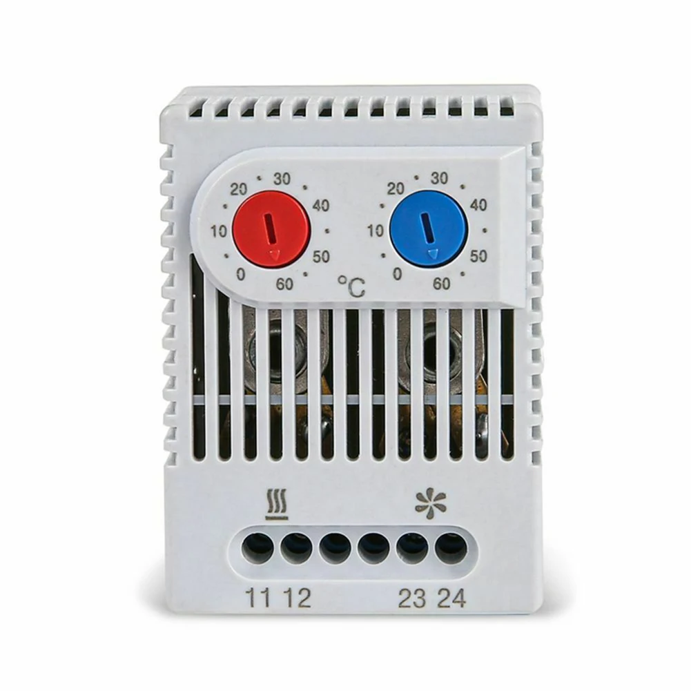 

Switch Thermostat Compact Mechanical Plastic Temperature Controller Thermoregulator 1pc Heat And Cool Combined
