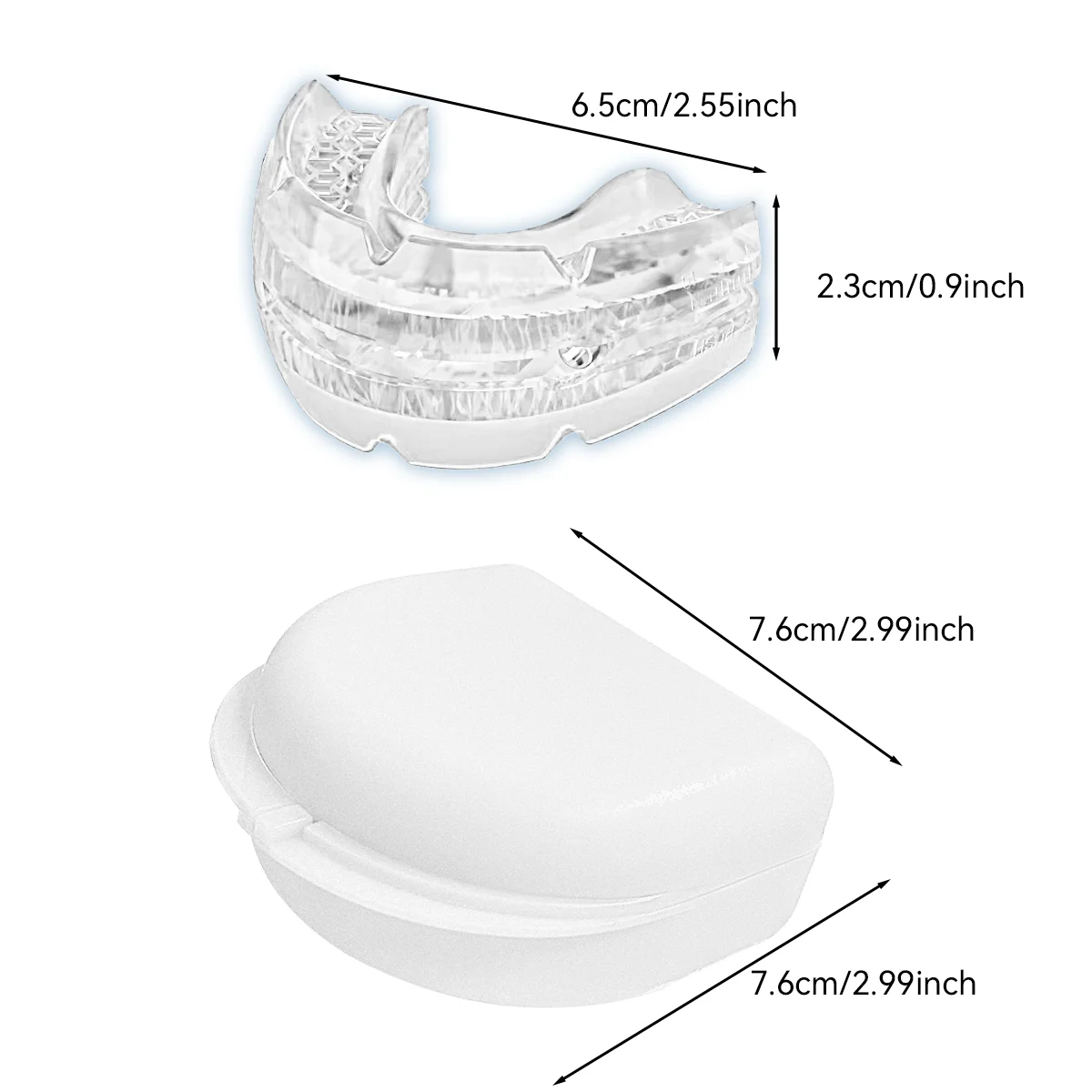 Anti Snoring Mouth Guard Adjustable Improve Sleeping Anti-Apnea Teeth Bruxism Stop Device