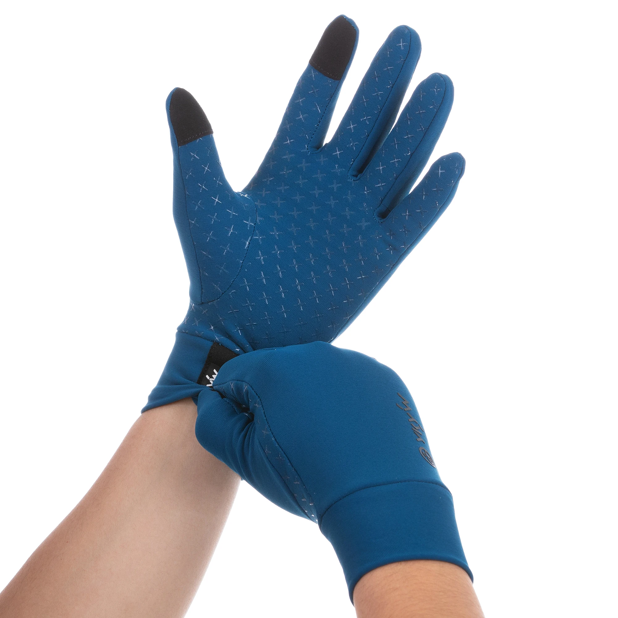 YKYW Touch Screen Full Finger Cycling Gloves Anti-slip Bicycle Gloves Winter Warmth Shock-Absorbing Road Bike Sport Gloves 2