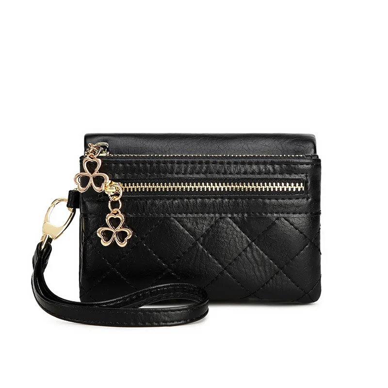 Fashion Soft Leather Women's Wallet Fold Short Female Coin Purse Multifunction Card Holder Large Capacity Ladies Money Wallet