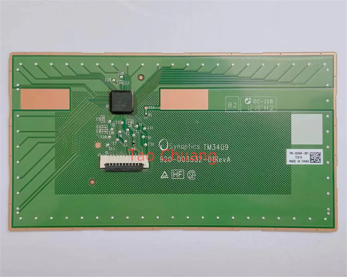 para hp Sombra Elf Tpn-q211 15-dc Touc hp ad Mouse Teclado Tm3409
