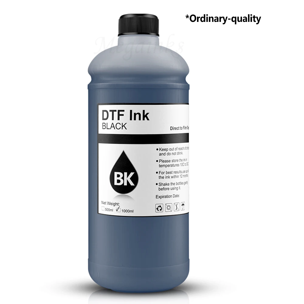 Dtf Ink Direct Transfer Film Transferência de Calor para Epson I3200 P800 L1800 1390 L800 L805 1430 3880 Pet Film Qualidade Comum 1000ml - Imagem 2