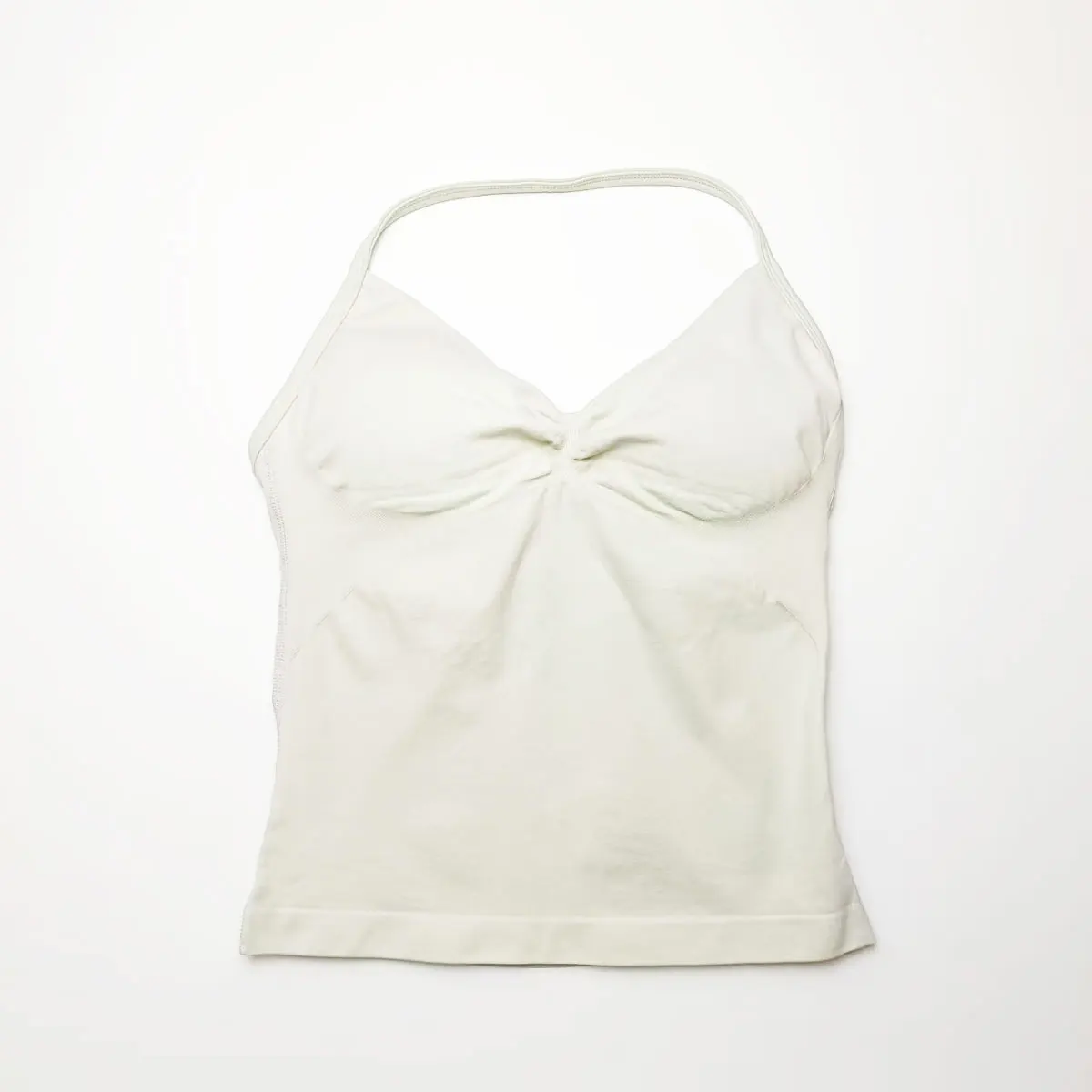 NCLAGEN Women's Strappy Yoga Vest - Impact Longline Sports Top with Stylish Back Design