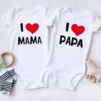 Mama Papa Baby Onesie 1