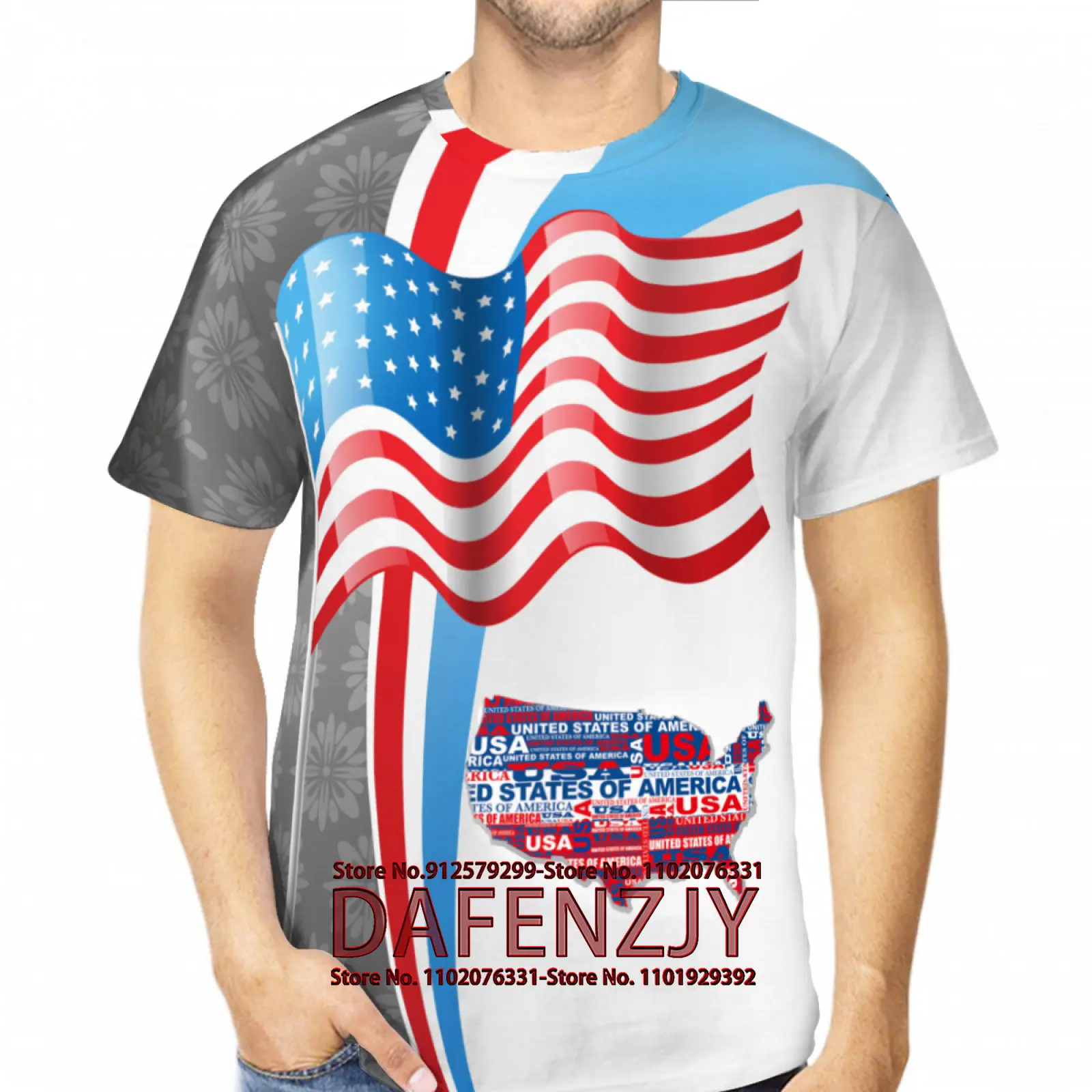 

High Quality America Flag Printed 3D T-shirt Men Women Summer Fashion Casual T Shirt Harajuku Streetwear Tops