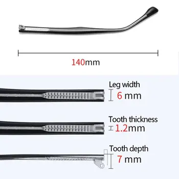 نظارات استبدال الذراع الساق ، النظارات الشمسية إصلاح النظارات ، اكسسوارات النظارات ، الساق المعدنية ، 1 زوج 6