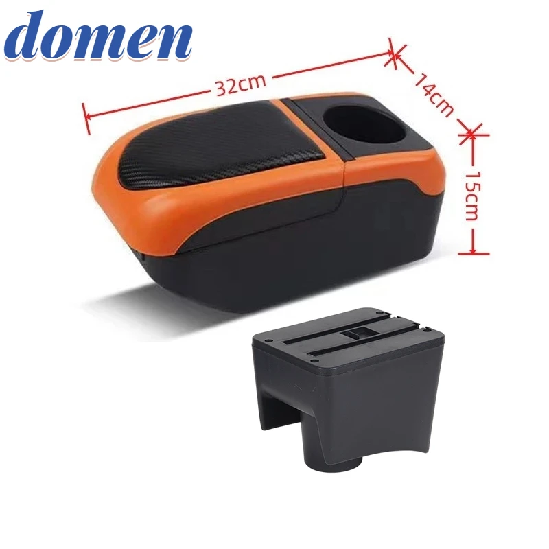 

For Volkswagen Polo armrest box 2012-2018 For VW POLO Mk5 6R Vento car armrest box modification USB cup holder Accessories