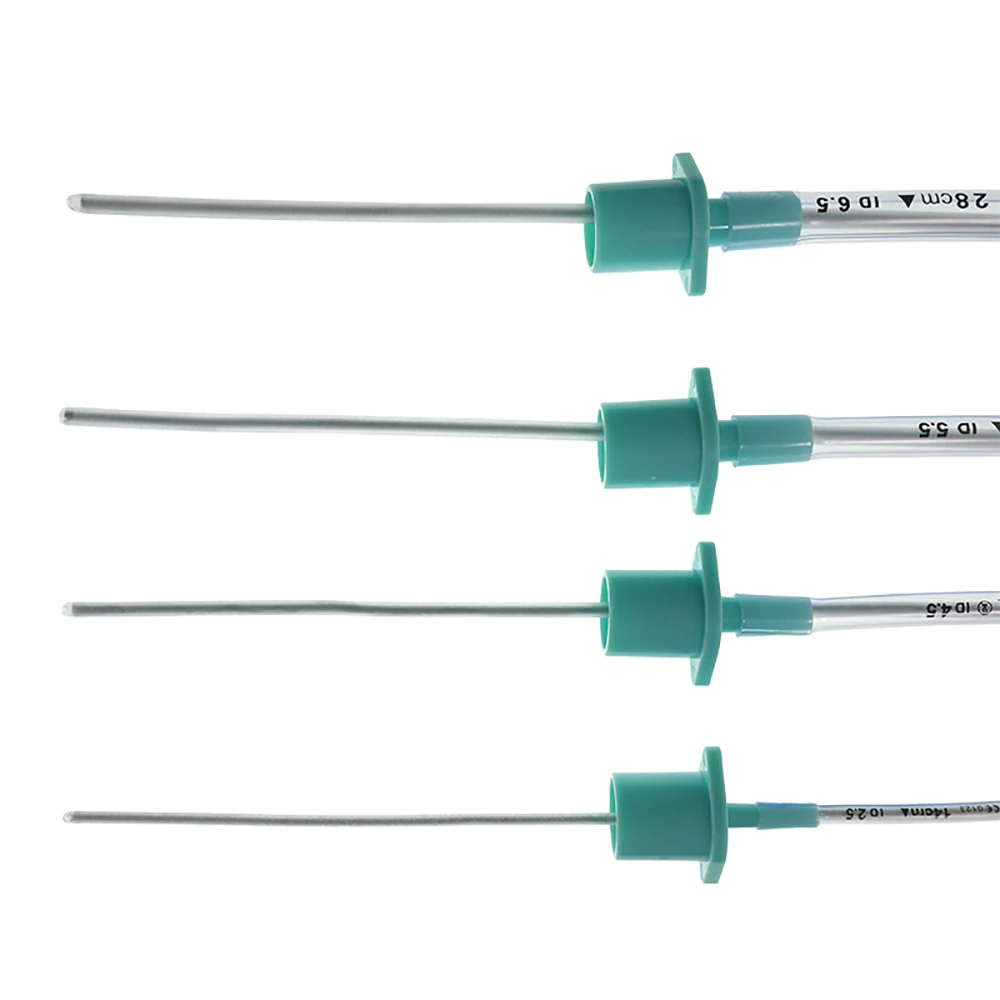 Disposable Flexible Sterile Guide Wire Hard Endotracheal Tube Stylet For Assistance Tracheal Intubation Introducer Bougie