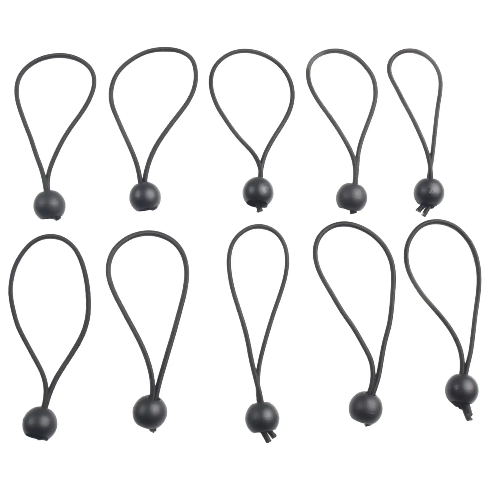 

Attach Tent elastic ties Ball Tensioner Tarpaulin Travel ​30pcs Accessories Canopies Firm For tent Sleeping bags