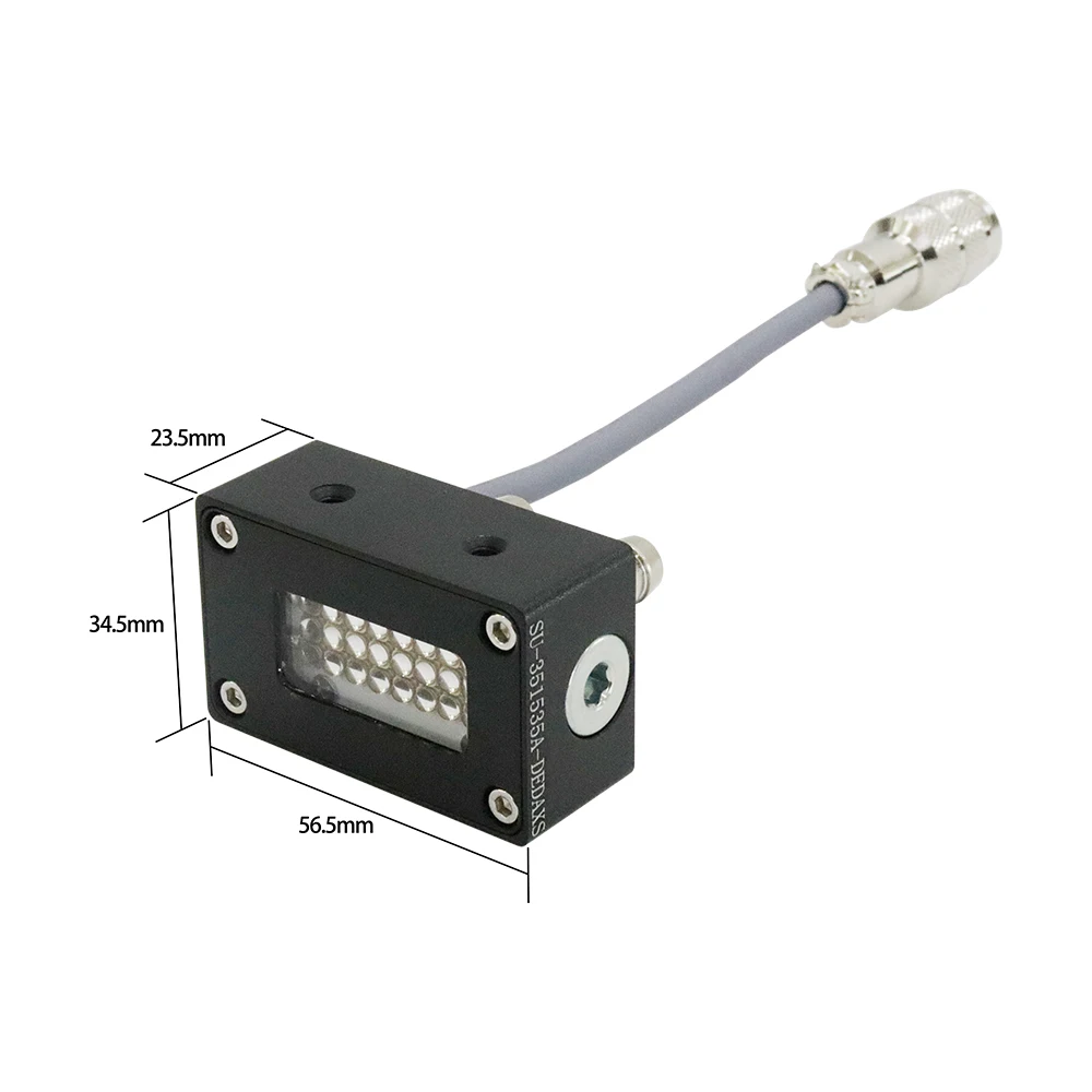 UV coil LED curing lamp for Epson Ricoh G5 G6 Uv oil curing drying lamp UV flatbed printer LED oil Lamp