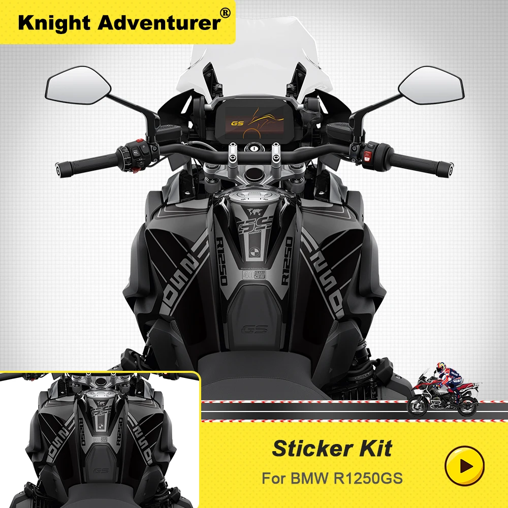 

R 1250 GS Motorcycle body decals For BMW R1250 GS 2018-2022 Whole Vehicle Fairing Sticker Protection Brand logo decals new