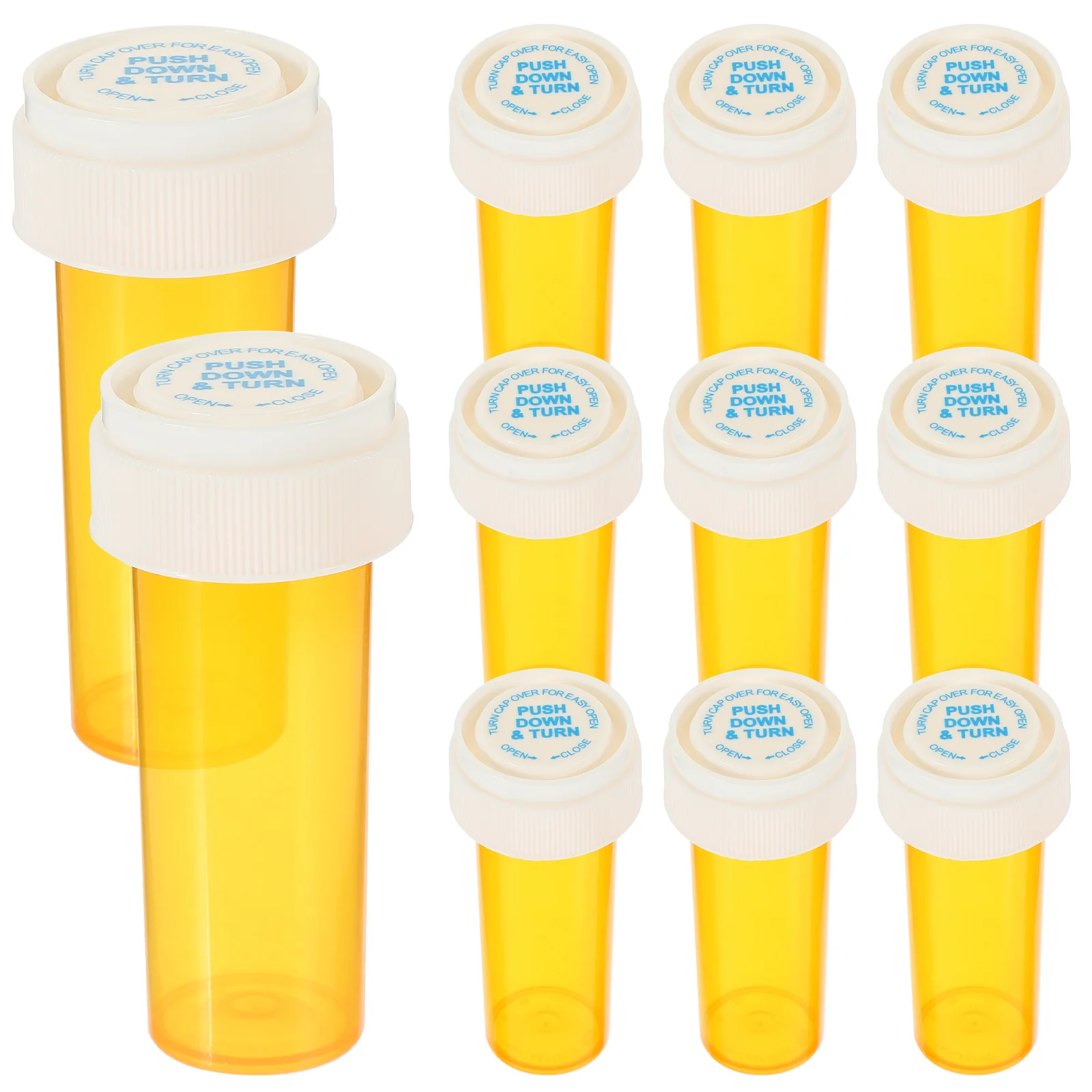 

12 Pcs Bottle Organizer Transparent Travel Pill Portable Mini Emergency Prop Outdoor Medicine Holder