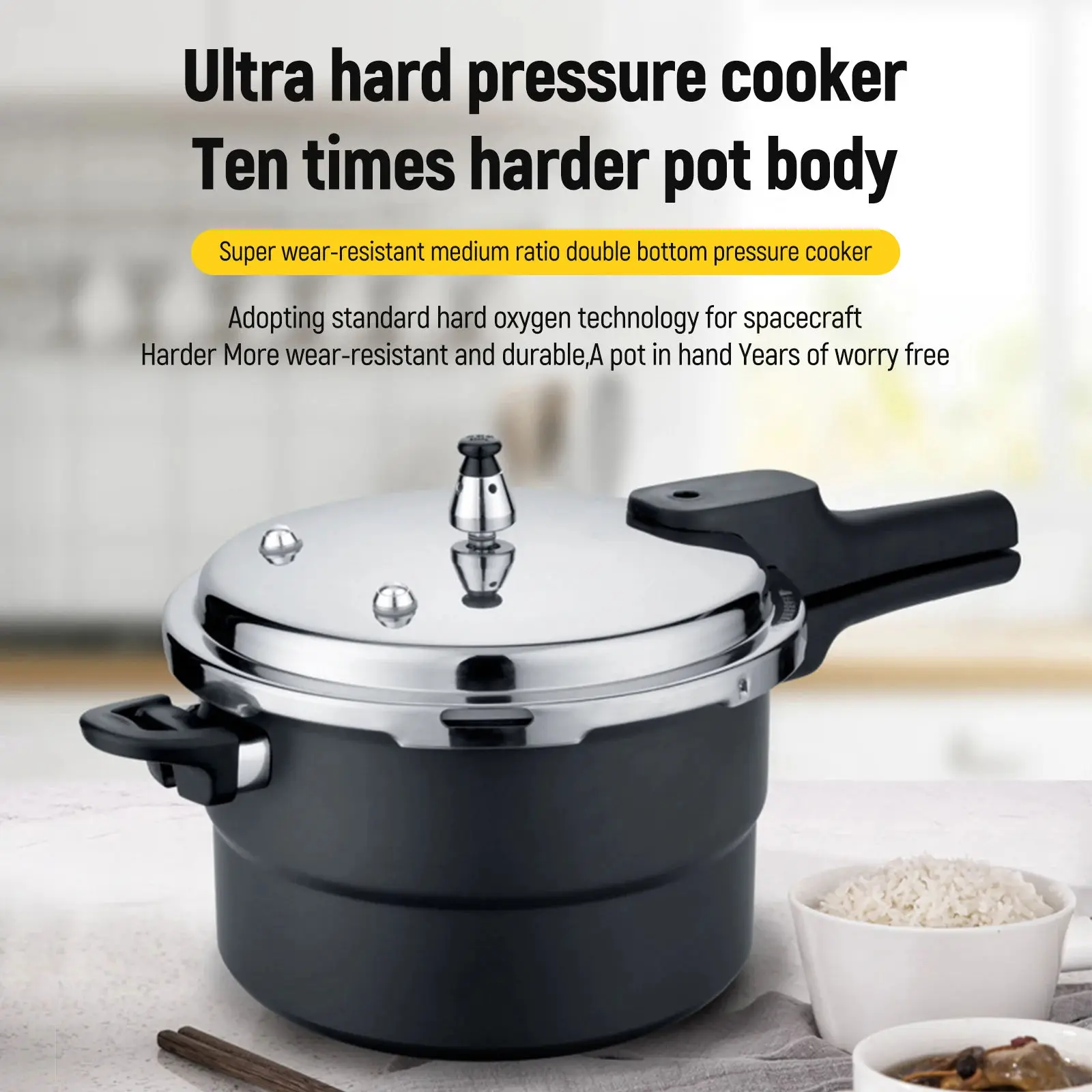 Gas Stove Induction Cooker Universal Explosion Proof Pressure Cooker Large Capacity Stainless Steel Pressure