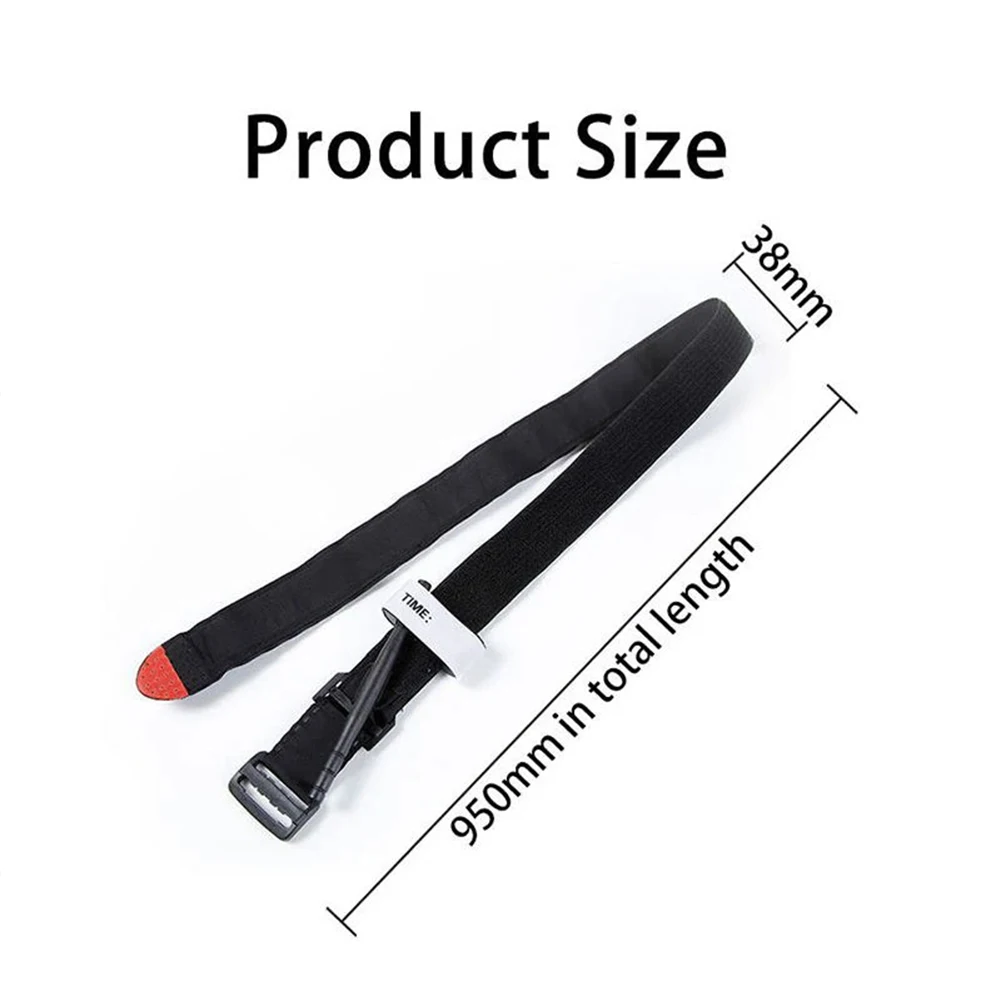 Tourniquet kit Tourniquet Tactical Emergency Strap Single Handed Medical First Aid Equipment for Hiking Camping Travel Outdoor Sports Emergency