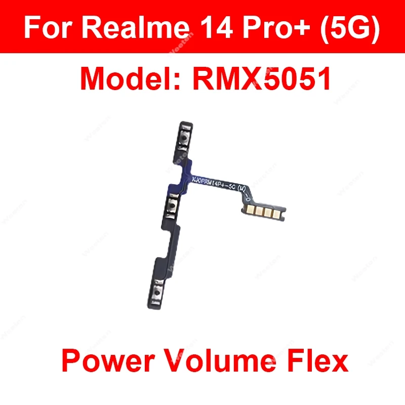 Power Volume Button Switch Keys Flex Cable Replacement Parts